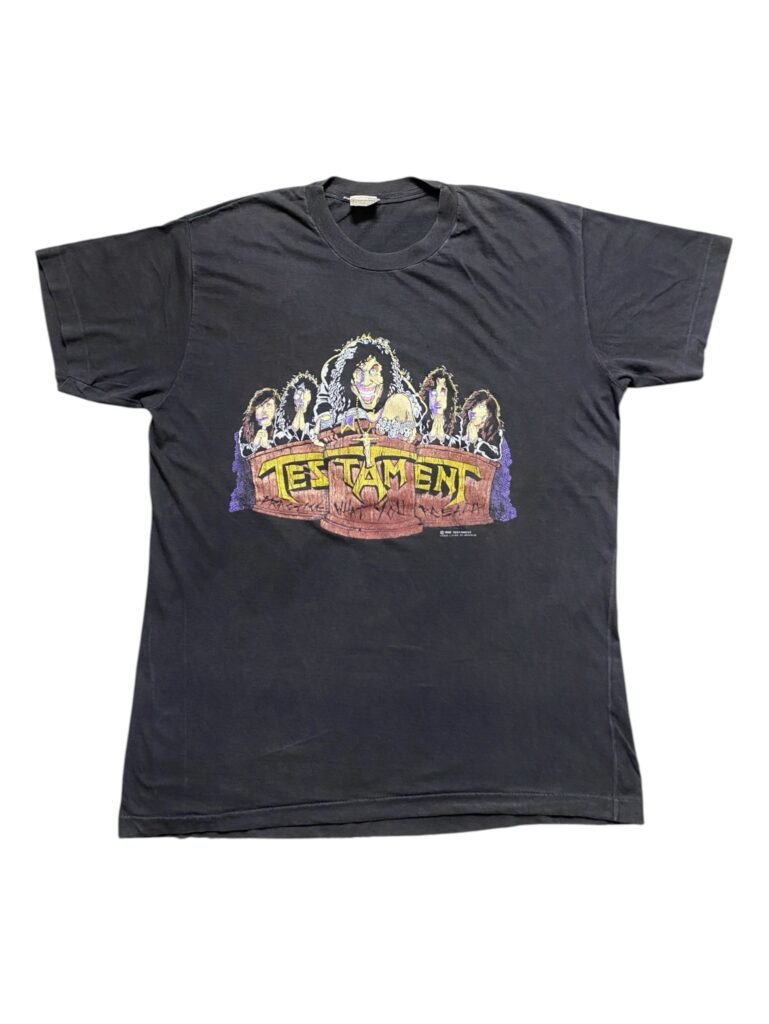 Vintage 1990 Testament - Practice What You Preach T-Shirt