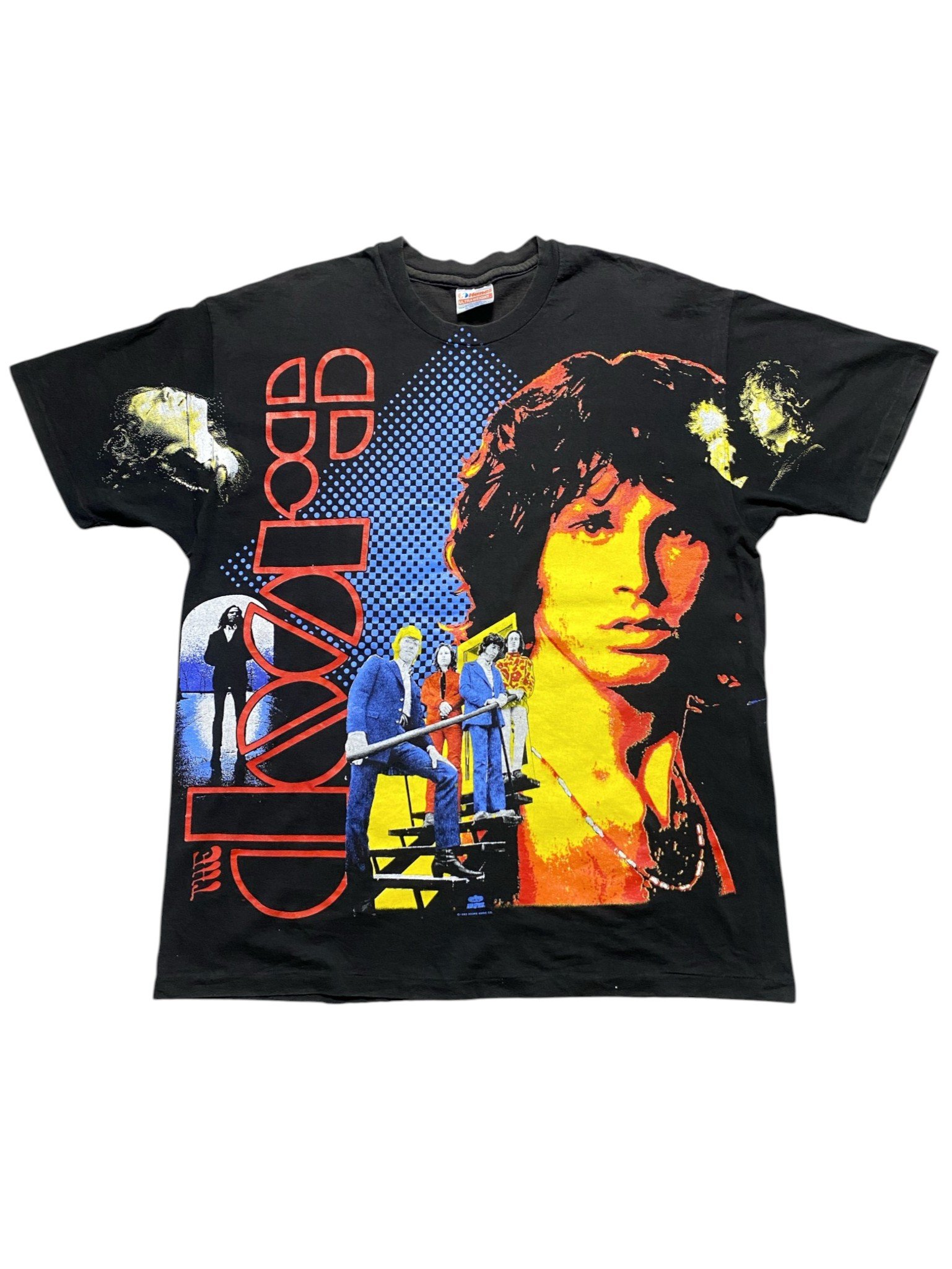 Vintage 1992 The Doors - Jim Morrison All Over Print T-Shirt - Image 1
