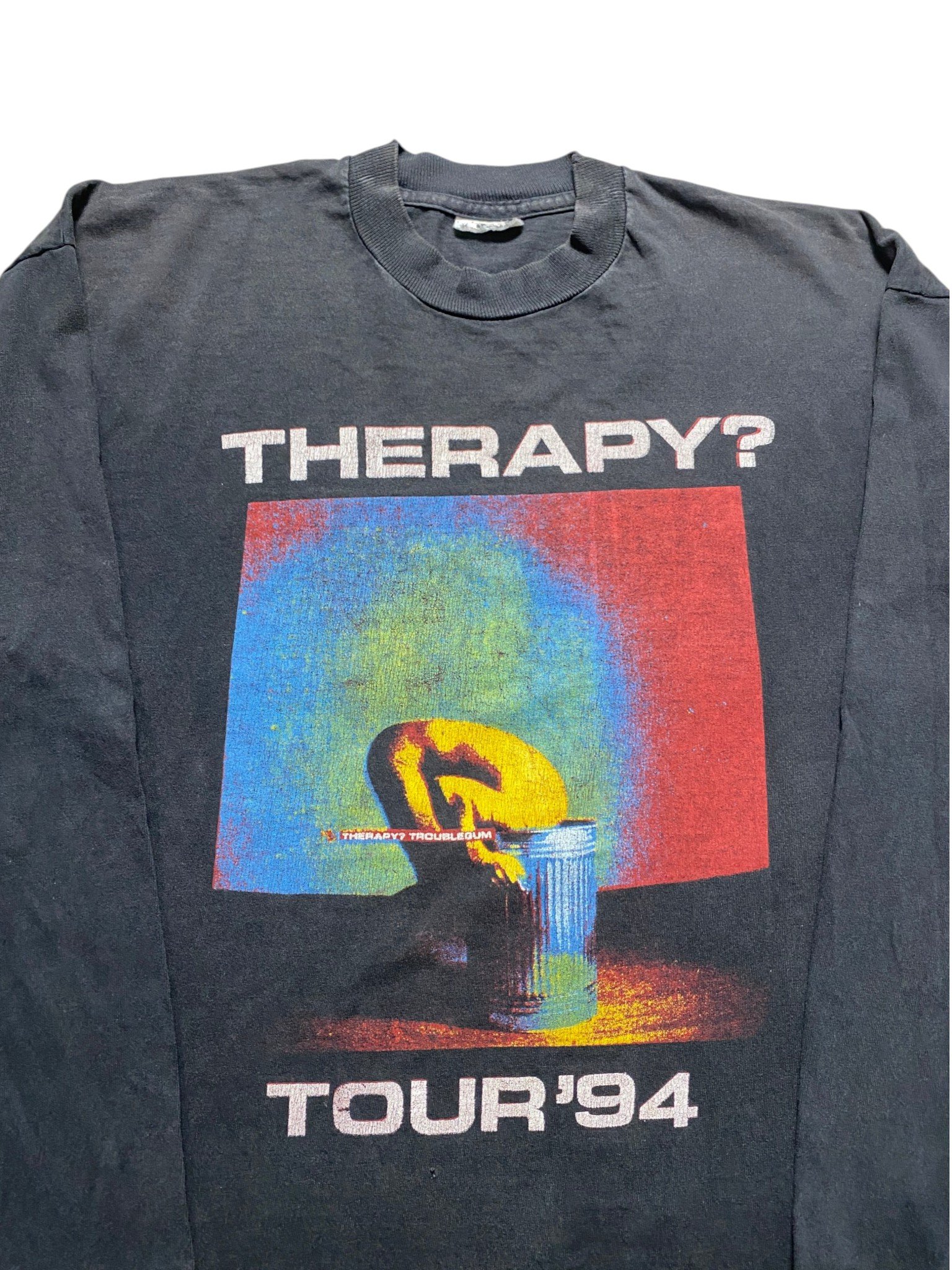 Vintage 1994 Therapy? - Troublegum Tour Longsleeve T-Shirt - Image 3