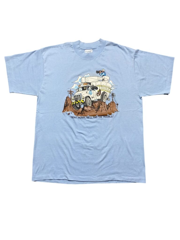 80s Don't Worry, We'll Find The Trouble! T-Shirt