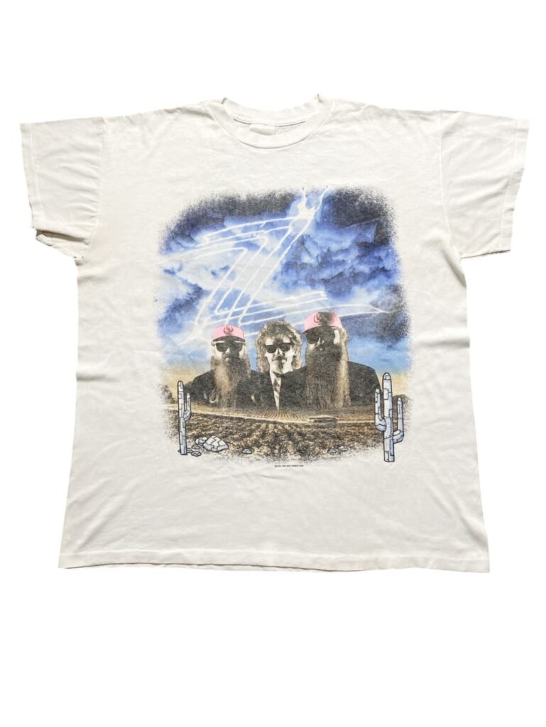 Vintage 1991 ZZ Top - Recycler Tour Tshirt