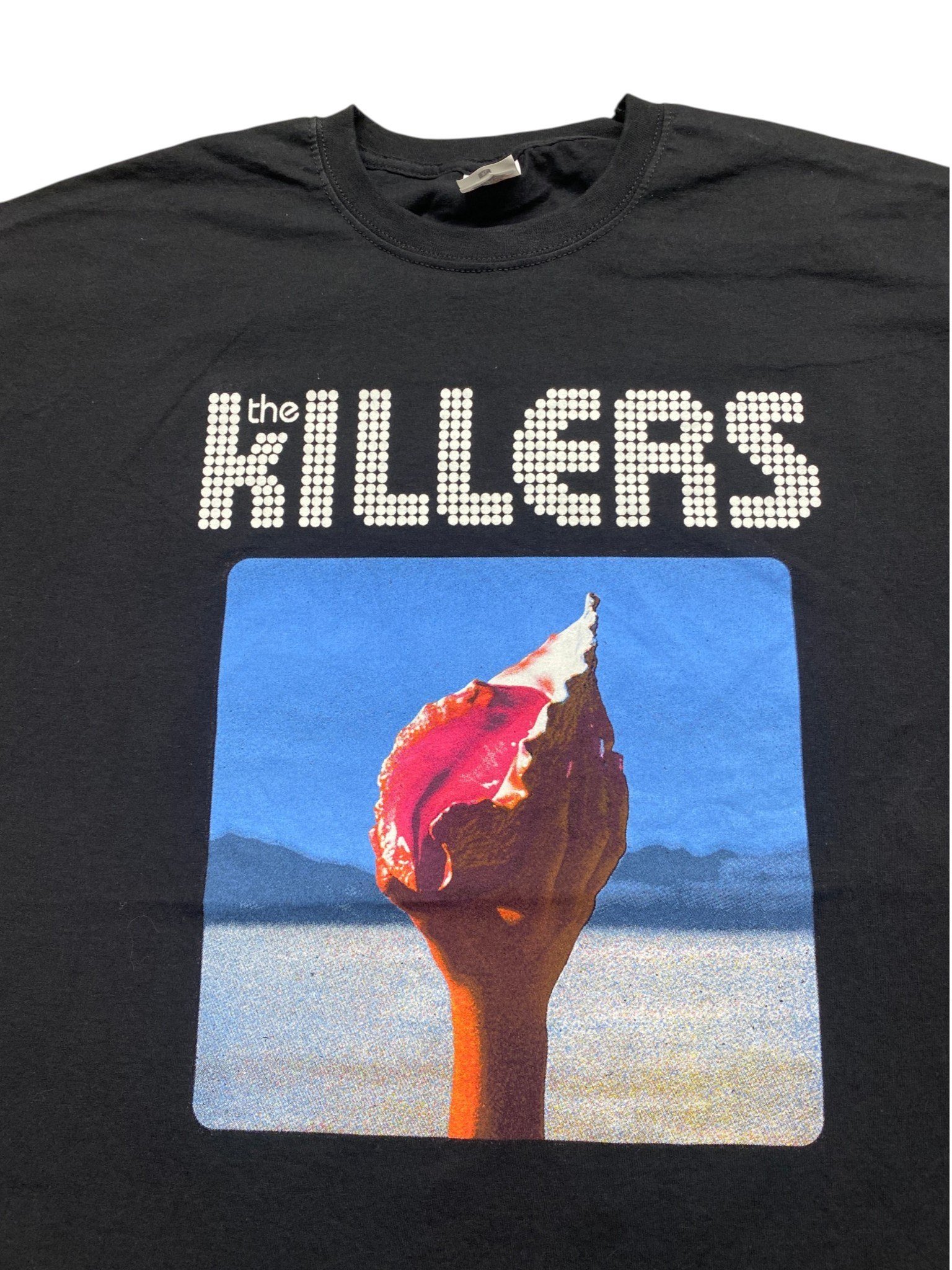 2017 The Killers Wonderful Wonderful UK Tour T-Shirt detail 3