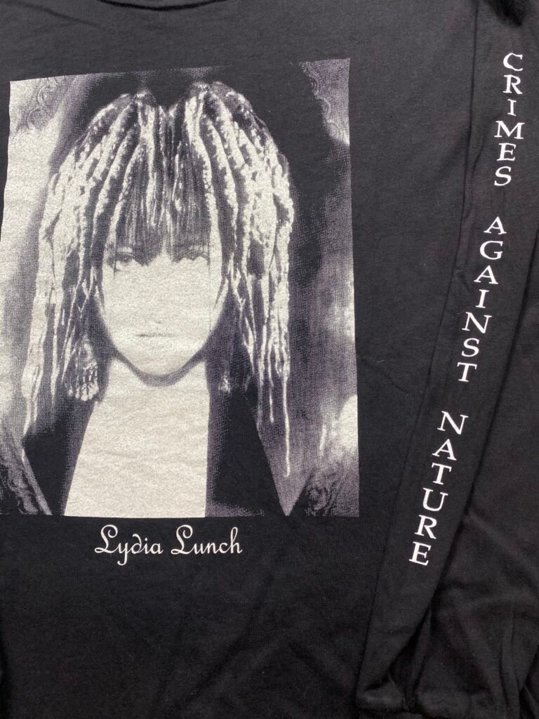 Vintage 1993 Lydia Lunch – Crimes Against Nature Longsleeve T-Shirt