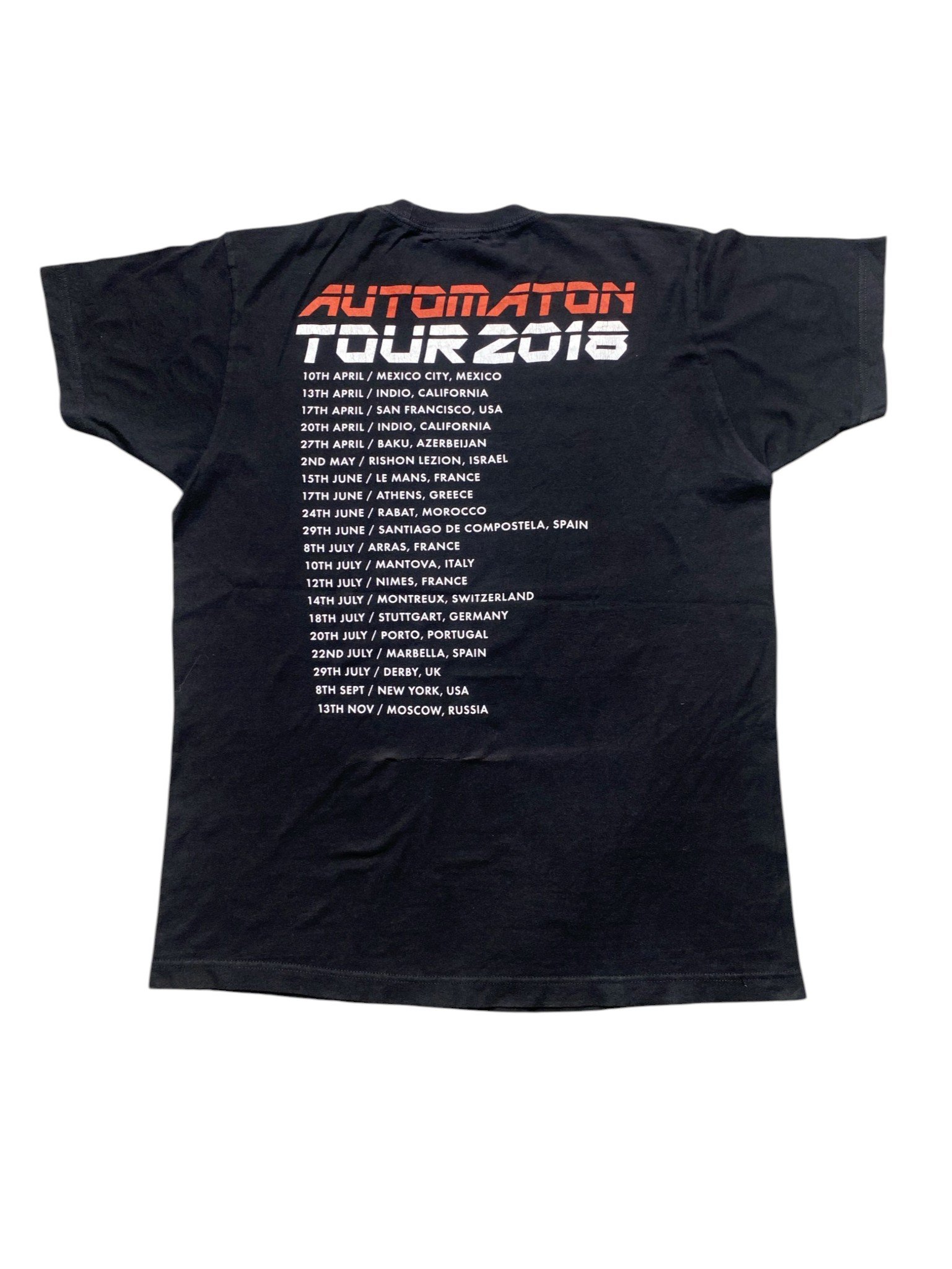 2018 Jamiroquai - Automation Tour T-Shirt - Image 2