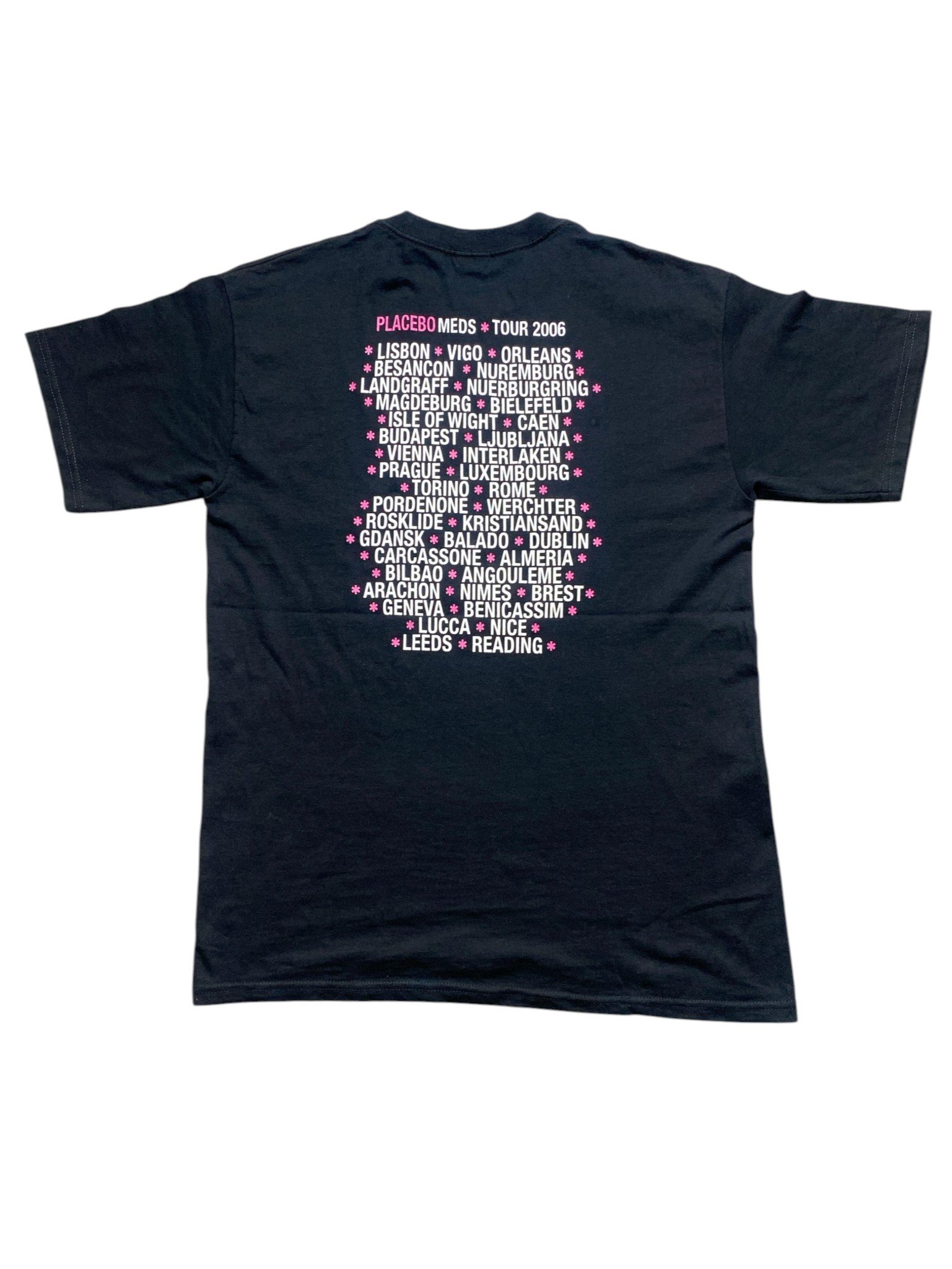 Vintage 2006 Placebo - Meds Tour T-Shirt - Image 2