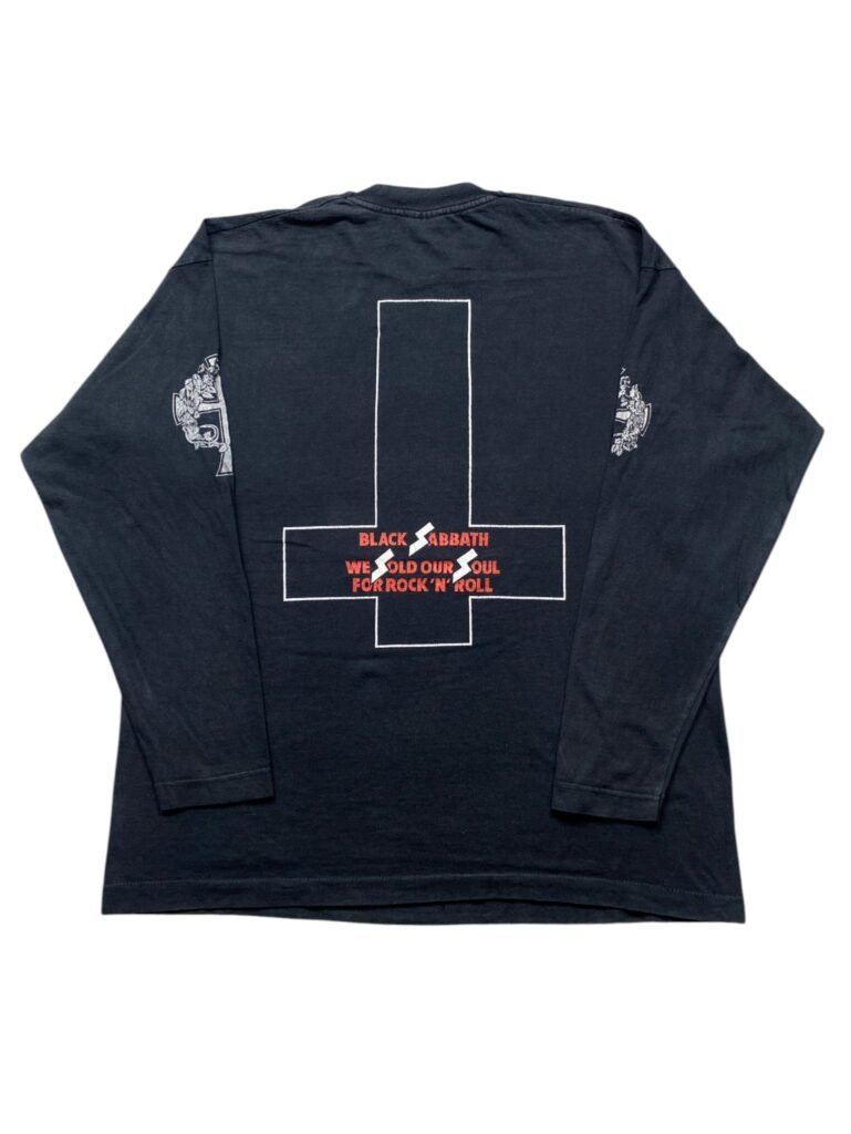 Vintage 90s Black Sabbath - We Sold Our Soul for Rock 'n' Roll Longsleeve T-Shirt