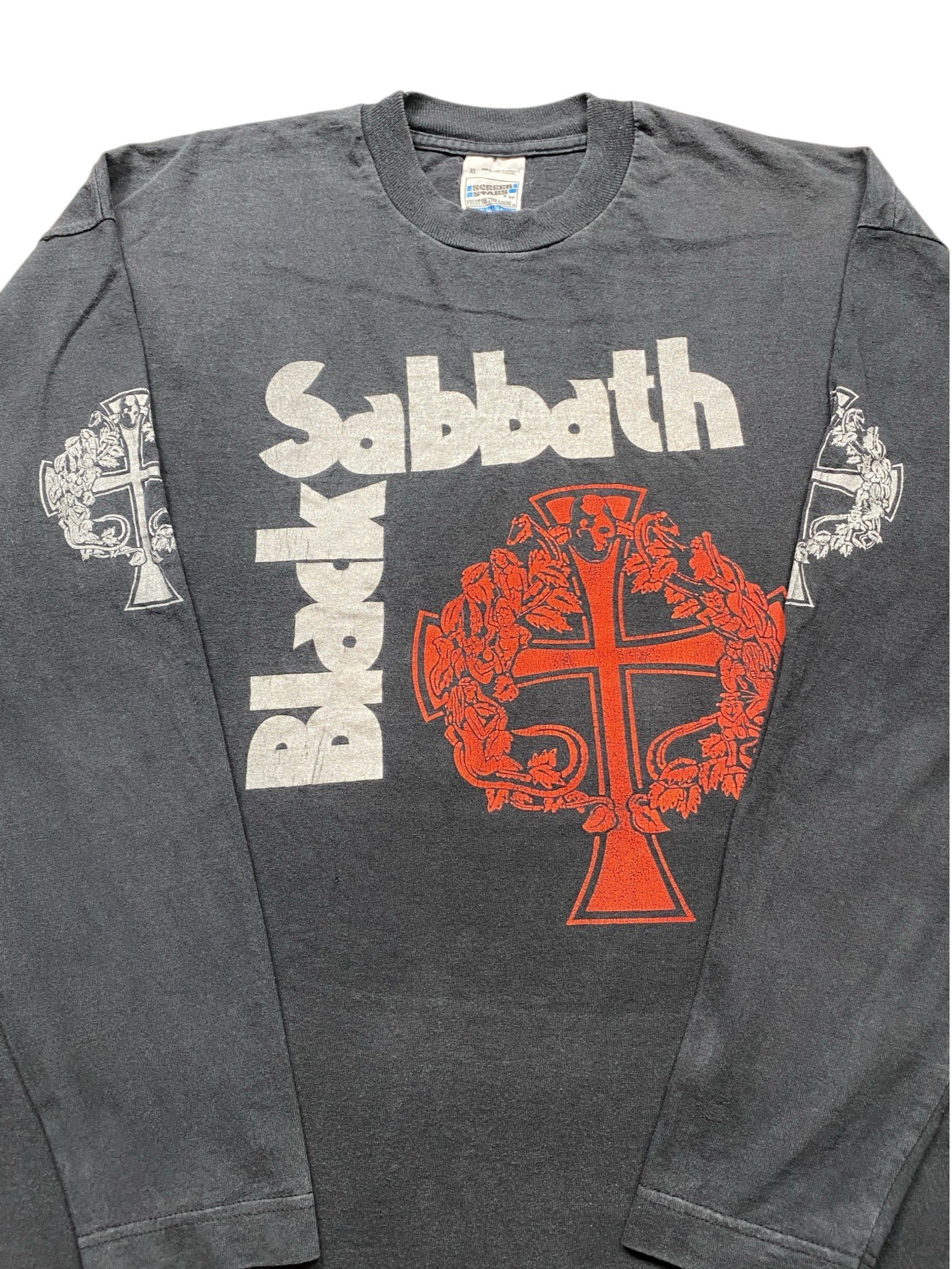 Vintage 90s Black Sabbath - We Sold Our Soul for Rock 'n' Roll Longsleeve T-Shirt - Image 3