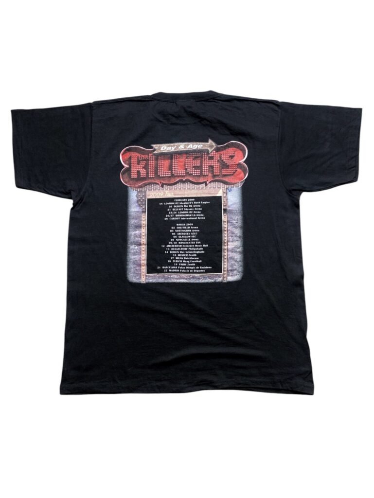 Vintage 2009 The Killers - Day And Age Tour T-Shirt Size Xlarge