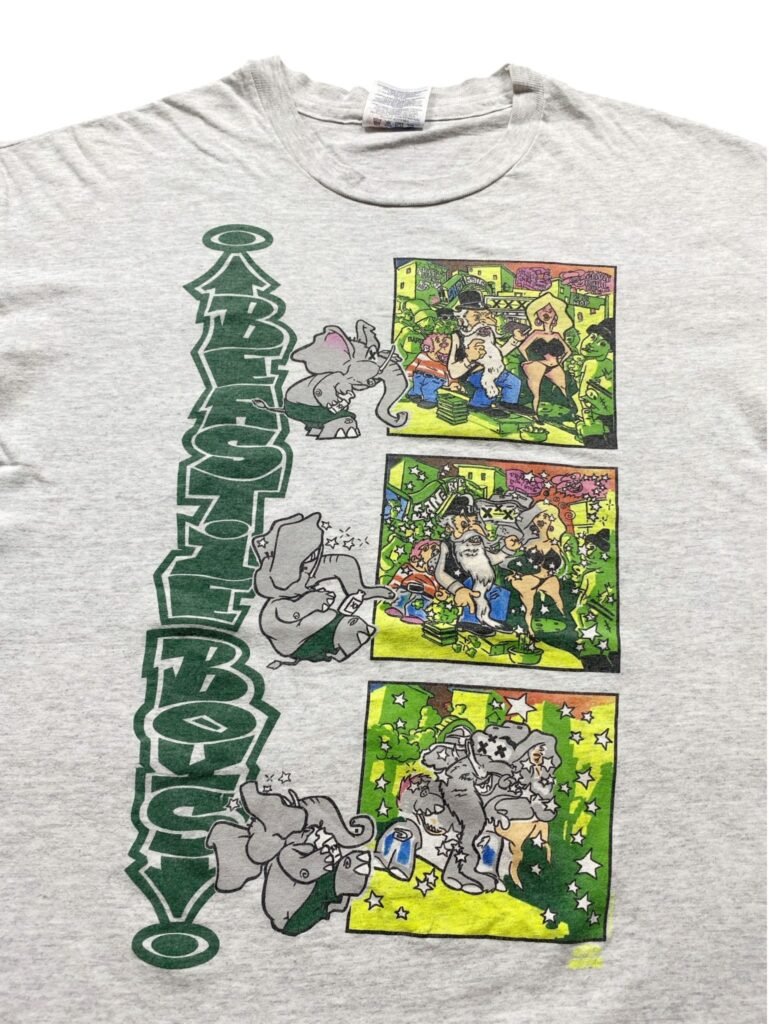 Vintage 1992 Beastie Boys - Dusted Elephant T-Shirt