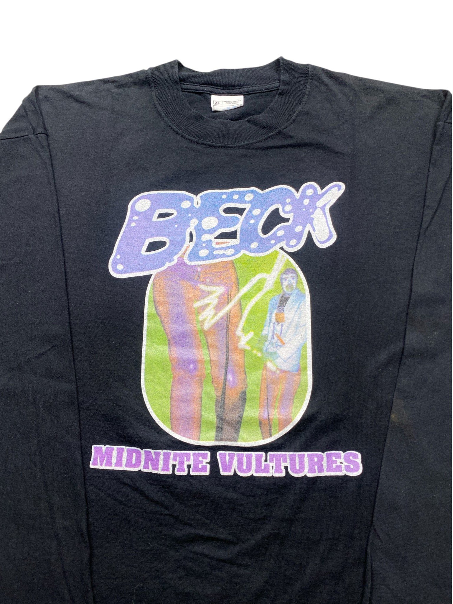 Vintage 1999 Beck - Midnite Vultures Longsleeve T-Shirt - Image 3