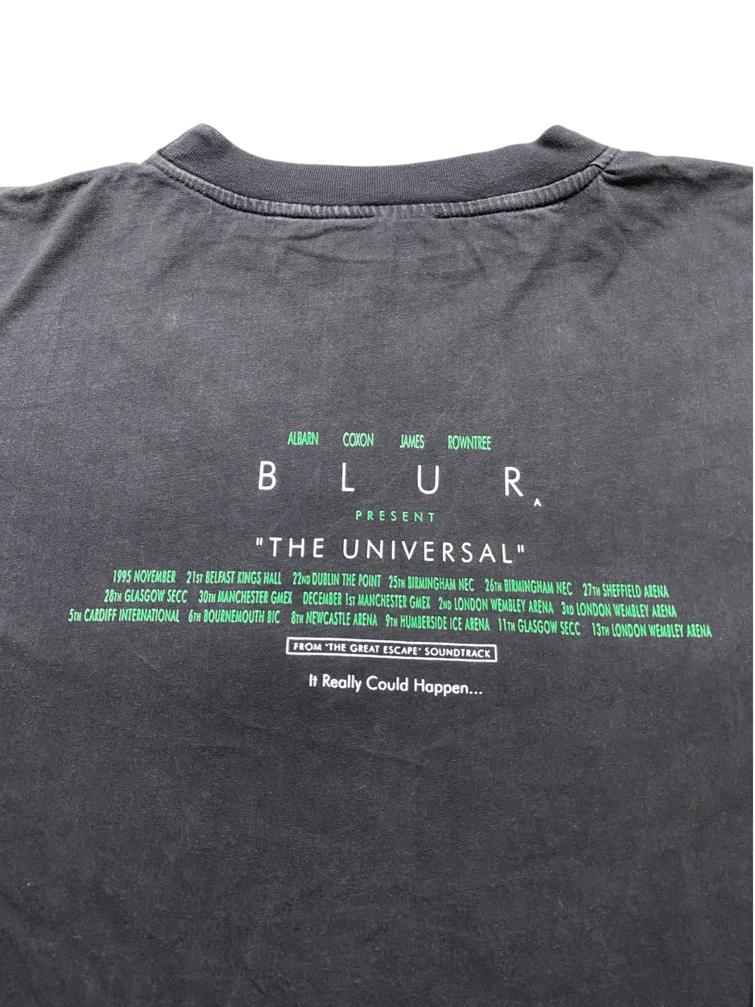 Vintage 1995 Blur - The Universal (Great Escape) Longsleeve T-Shirt - Image 4