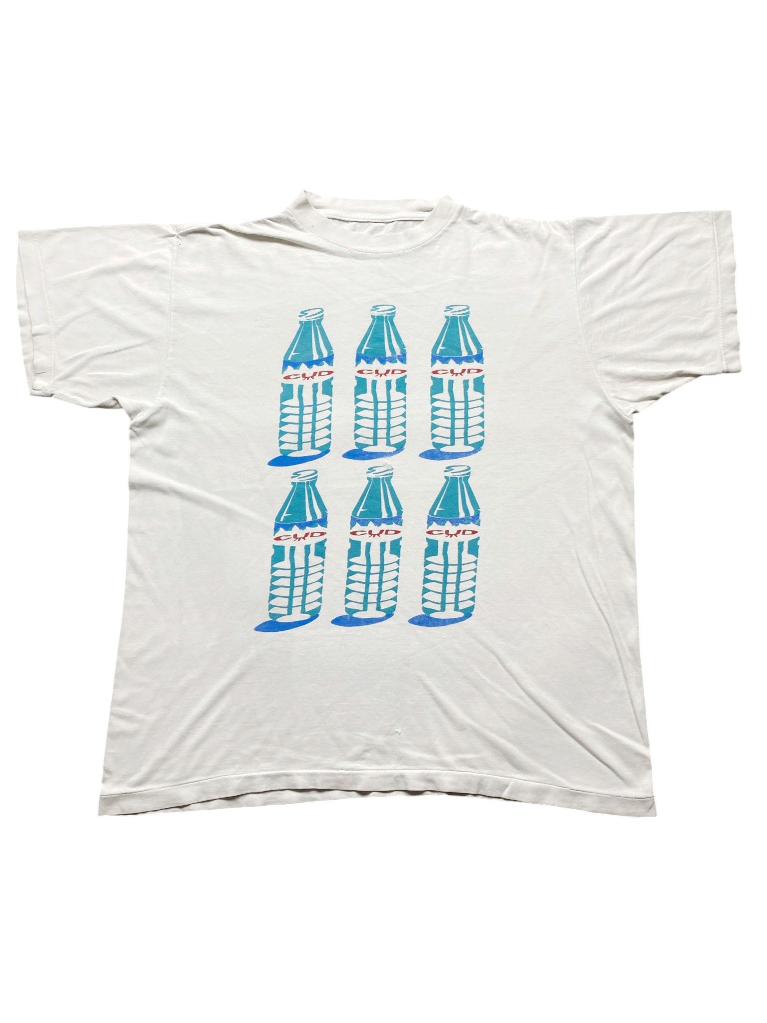 Vintage 90s Cud - Water (Artwork by Carla Abraham) T-Shirt - Image 1