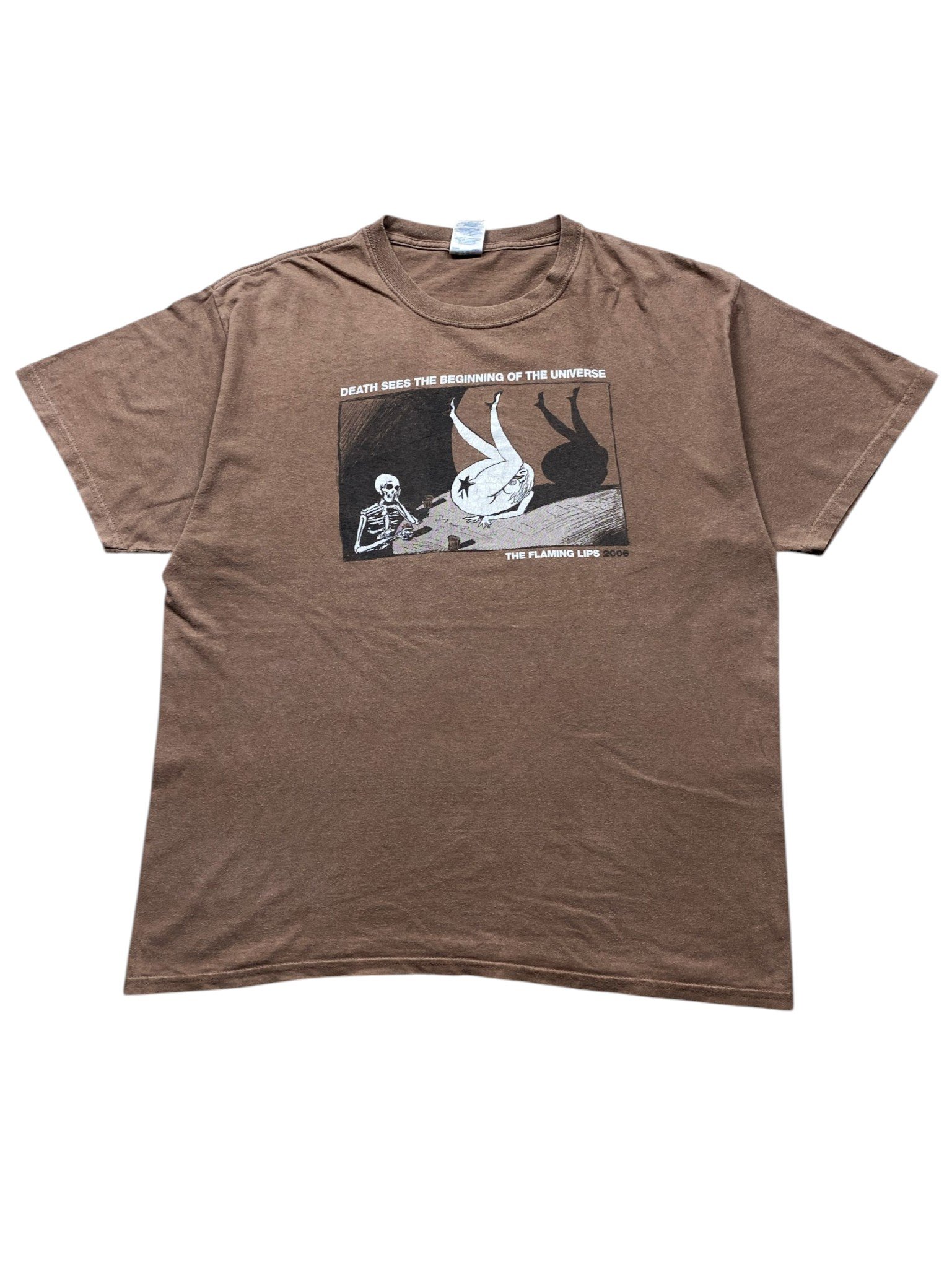 Vintage 2006 The Flaming Lips - Death Sees the Beginning of the Universe T-Shirt - Image 1