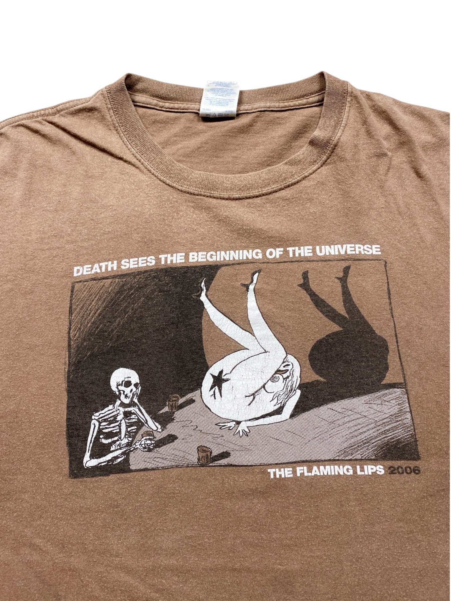 Vintage 2006 The Flaming Lips - Death Sees the Beginning of the Universe T-Shirt - Image 2