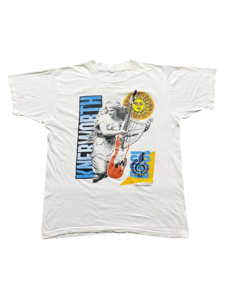 Vintage 1990 The Silver Clef Award Winners Concert - Knebworth T-Shirt