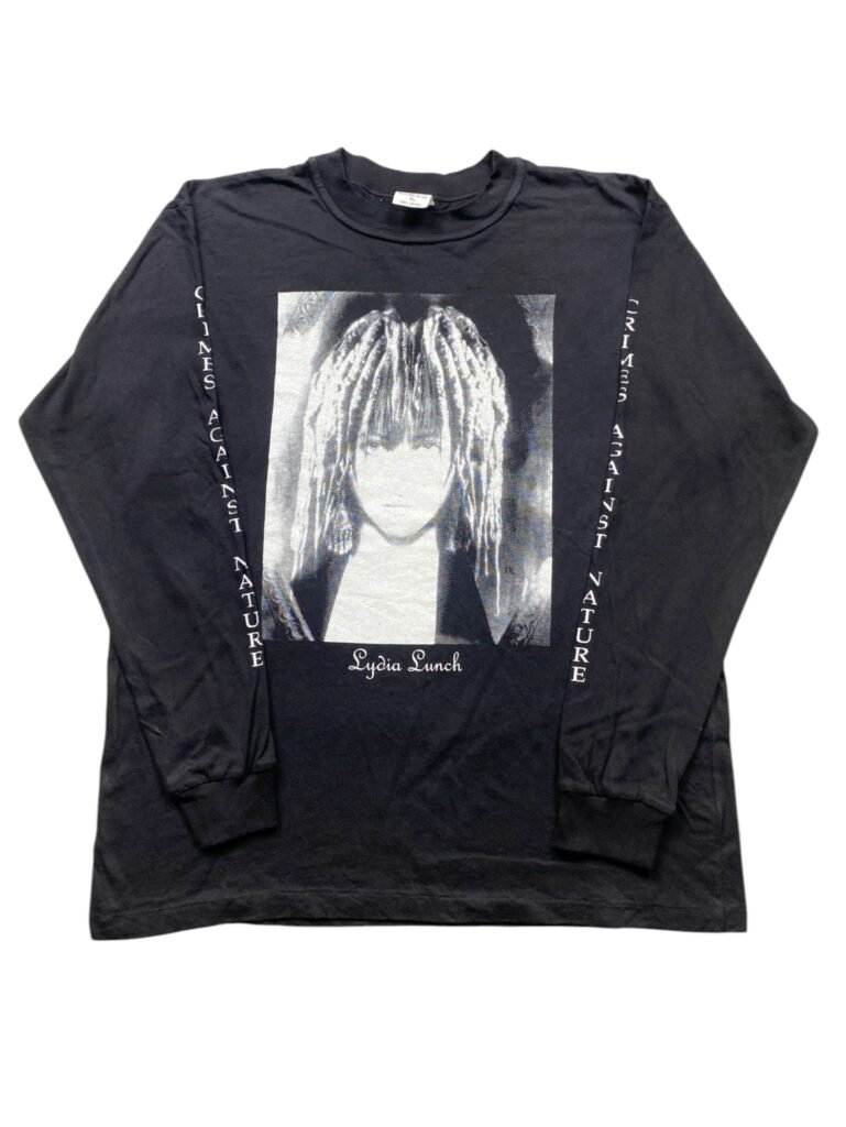 Vintage 1993 Lydia Lunch – Crimes Against Nature Longsleeve T-Shirt