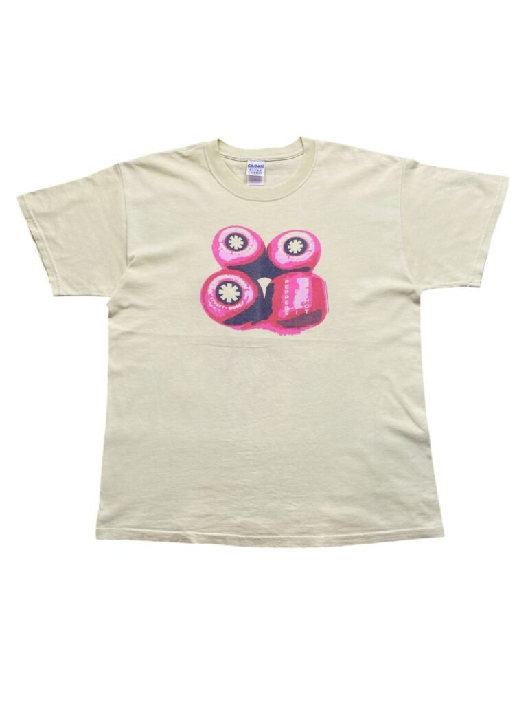 Red Hot Chili Peppers Asterisk Wheels T-Shirt front