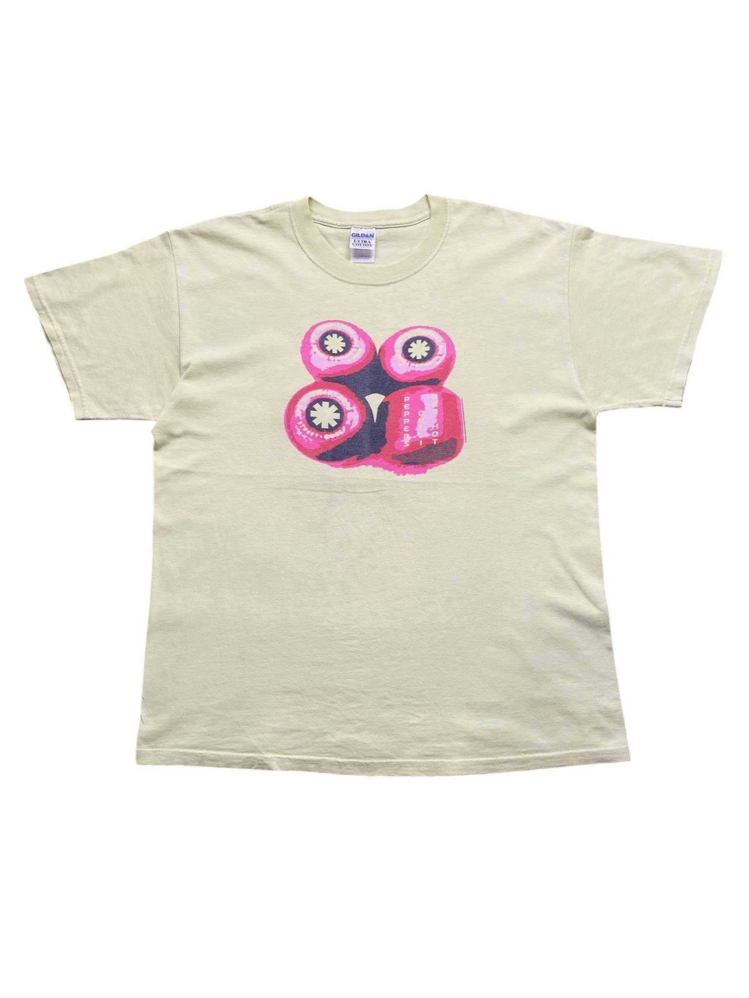 Red Hot Chili Peppers Asterisk Wheels T-Shirt front