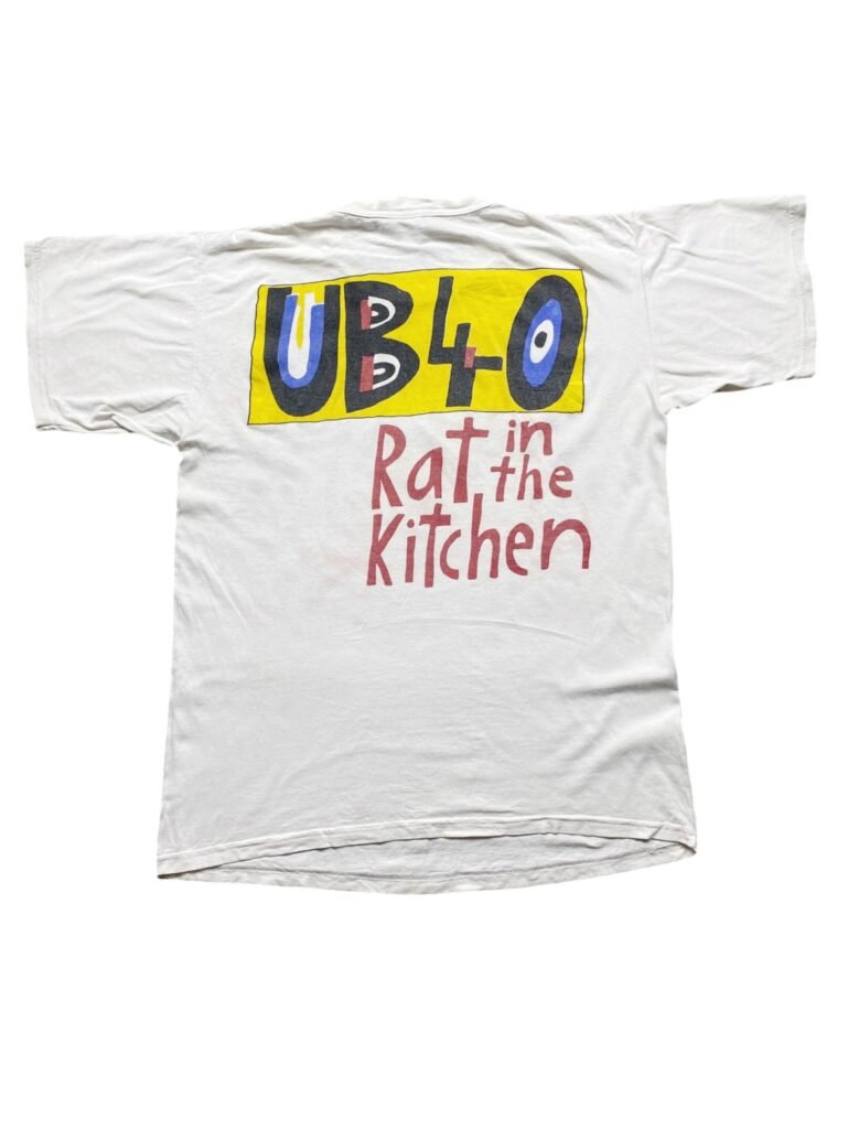 Vintage 1986 UB40 - Rat In The Kitchen T-Shirt