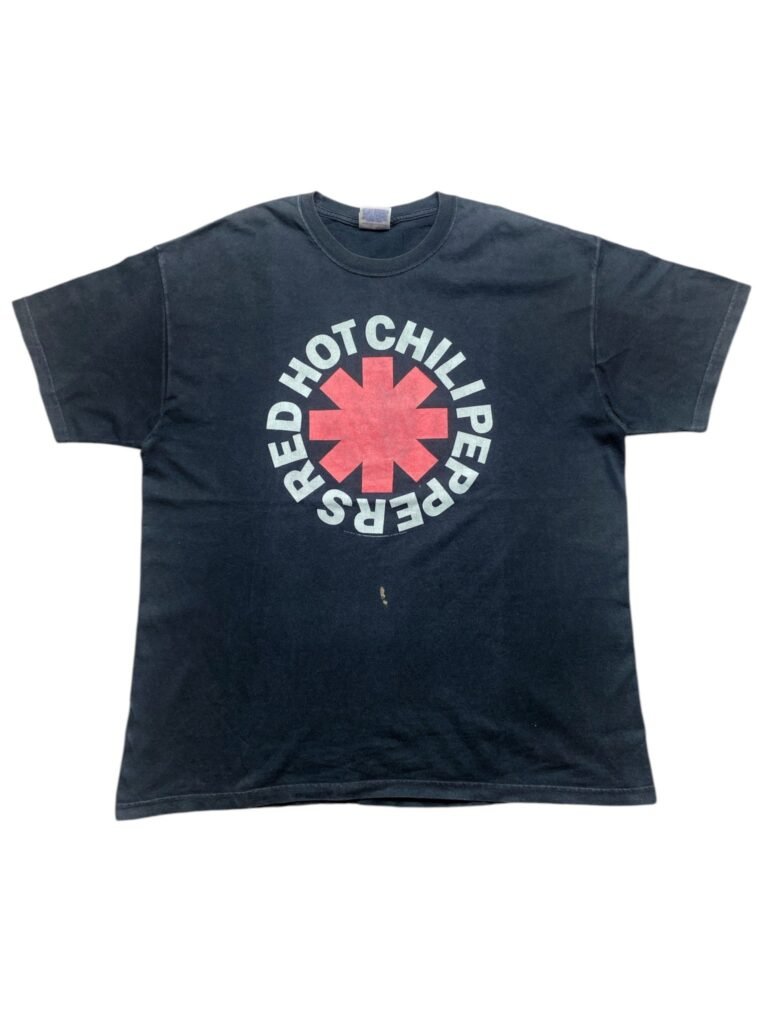 Vintage 00s Red Hot Chili Peppers Asterisk Logo T-Shirt front