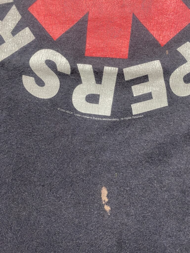 Vintage 00s Red Hot Chili Peppers Asterisk Logo T-Shirt detail 4
