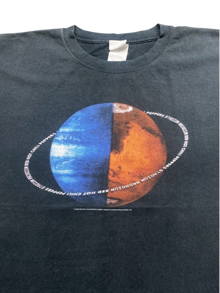 Vintage 2006 Red Hot Chili Peppers Stadium Arcadium Intercalactic Tour T-Shirt detail 3