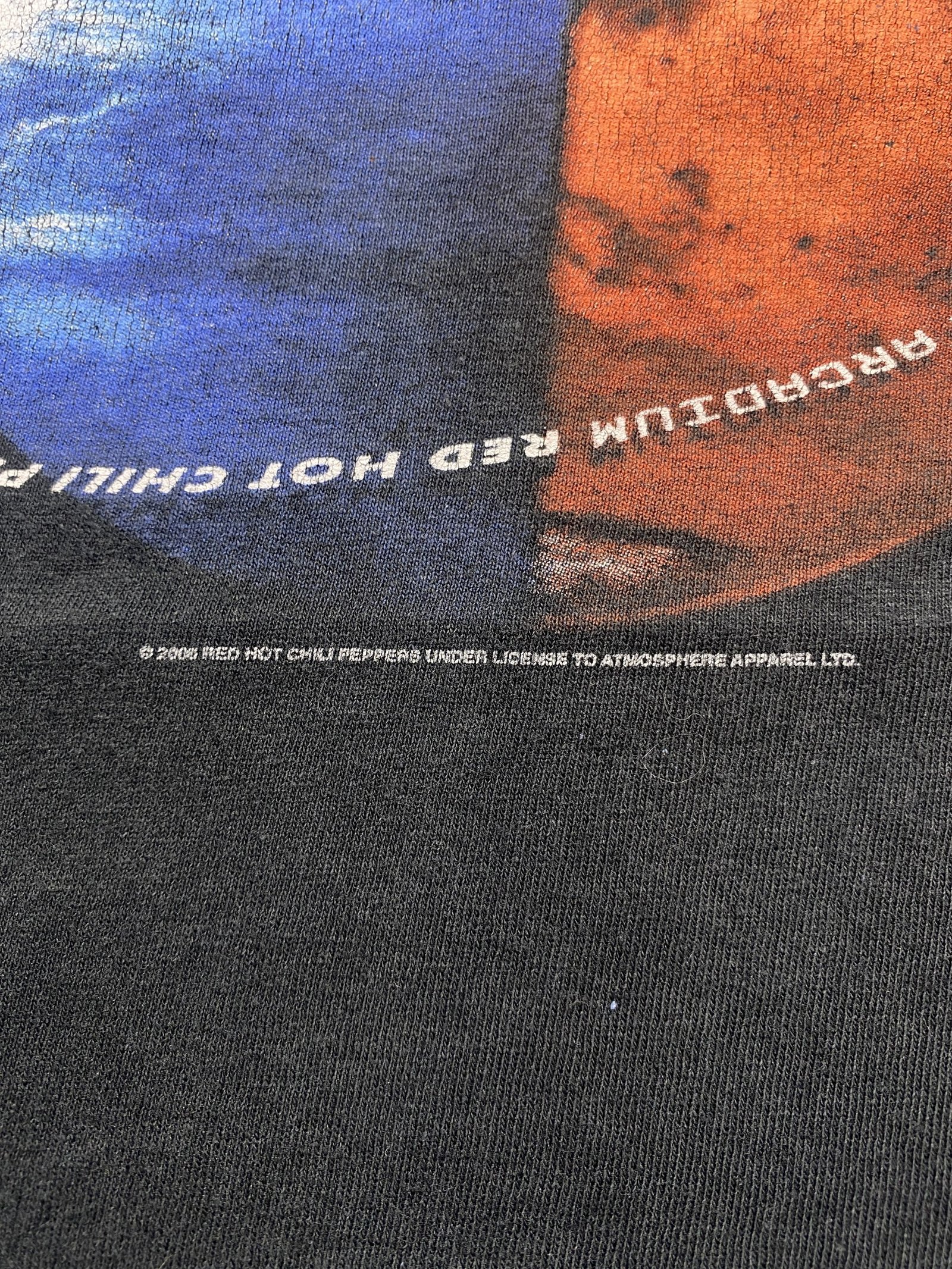 Vintage 2006 Red Hot Chili Peppers Stadium Arcadium Intercalactic Tour T-Shirt detail 6