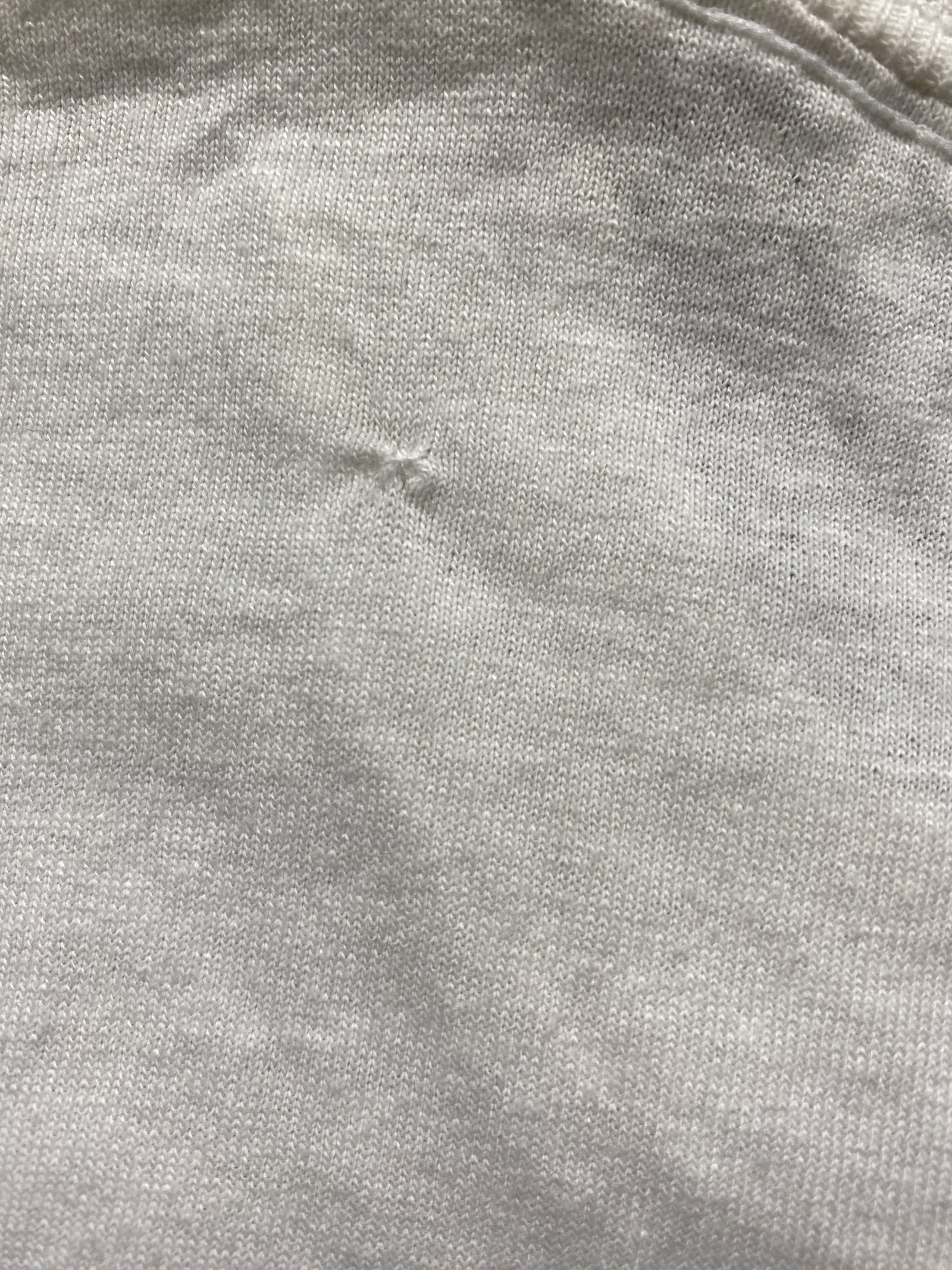 Chaka Khan Unity Day 2007 t-shirt fabric flaw detail