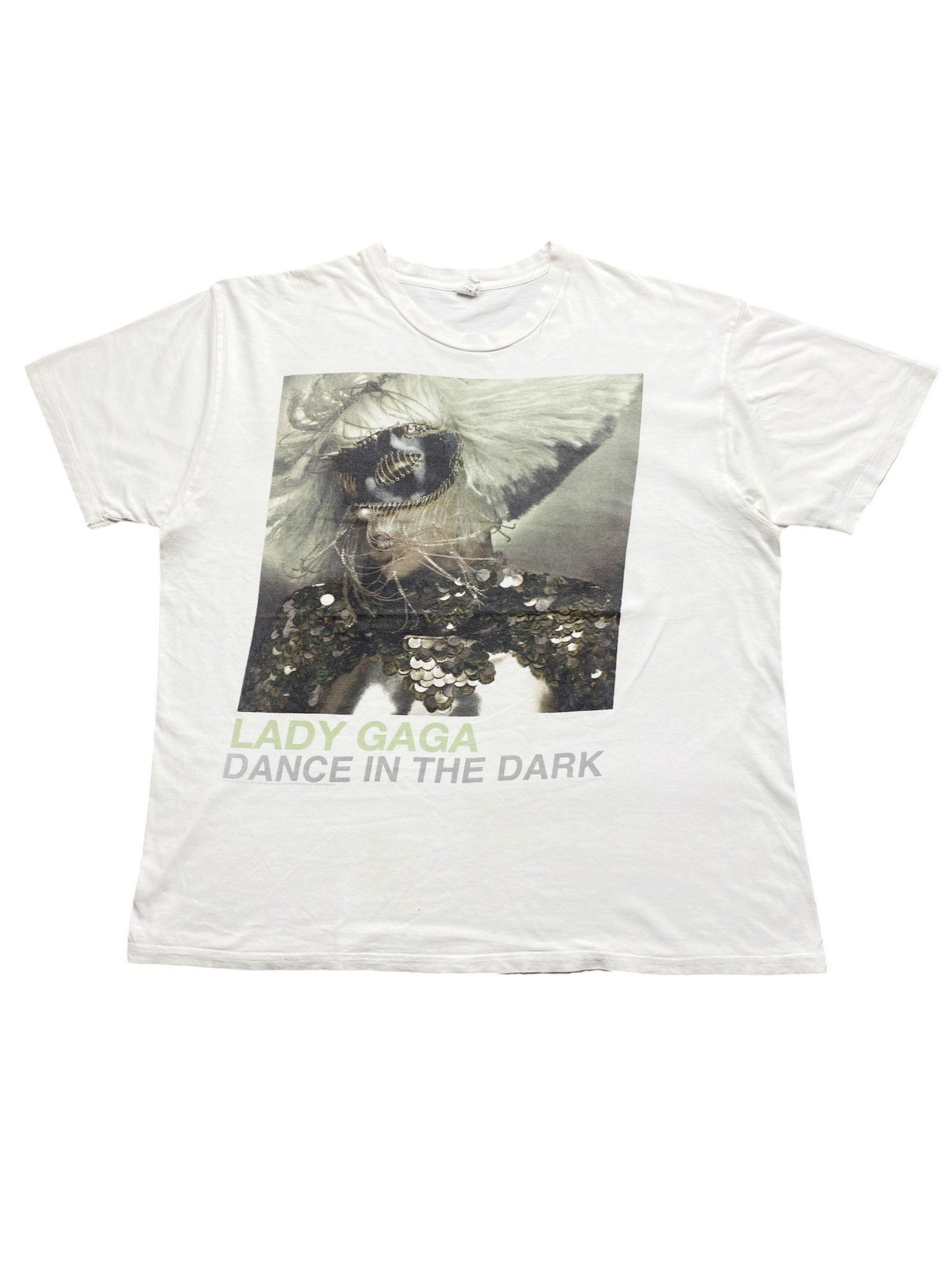 Vintage 2010 Lady Gaga The Monster Ball Tour Dance in the Dark T-Shirt front