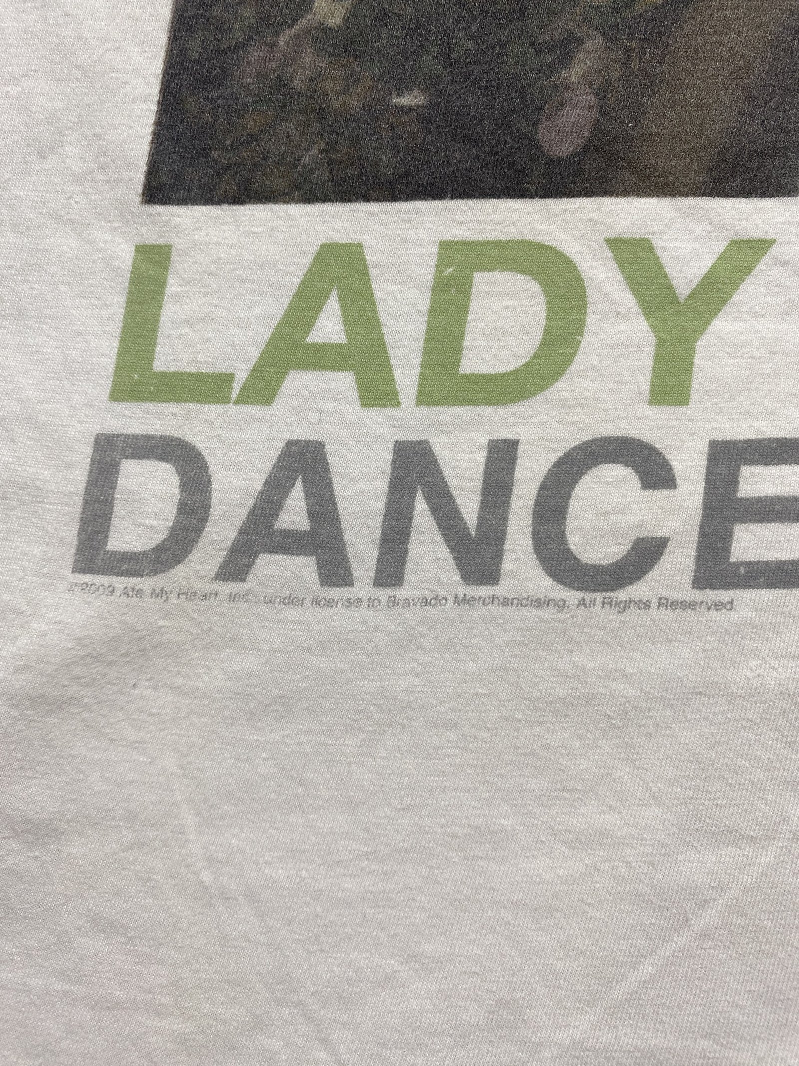 Vintage 2010 Lady Gaga The Monster Ball Tour Dance in the Dark T-Shirt detail 5
