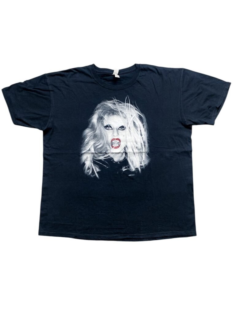 Vintage 2012 Lady Gaga The Born This Way Ball Tour T-Shirt front